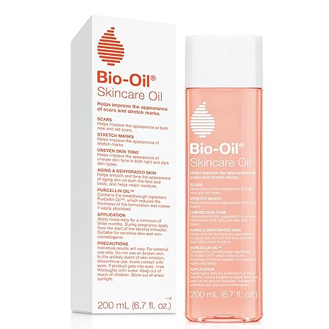 Bio-Oil Skincare Body Oil, Vitamin E Serum for Scars & Stretchmarks- 6.7 Oz