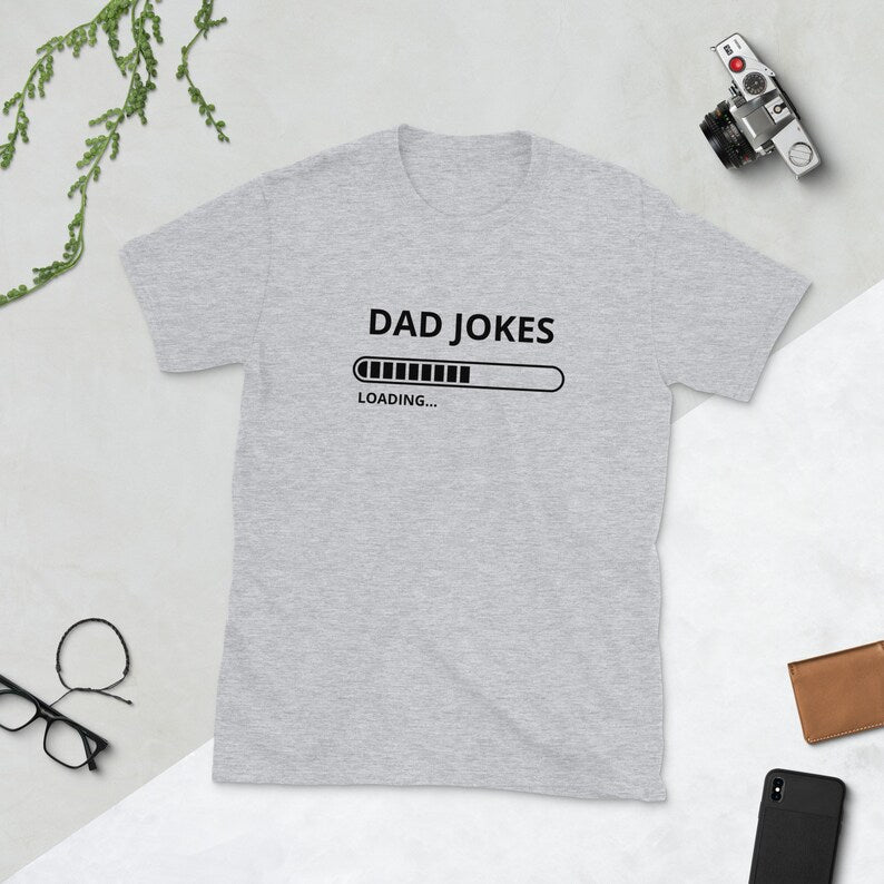 Funny Fathers Day Gift, Dad Joke Loading, Funny Dad T Shirt, Joke Dad Tee, Dad To Be Gift, Funny T Shirt For Dad, Dad Jokes, Father's Day - Gift shop near me