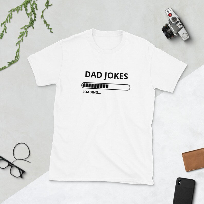 Funny Fathers Day Gift, Dad Joke Loading, Funny Dad T Shirt, Joke Dad Tee, Dad To Be Gift, Funny T Shirt For Dad, Dad Jokes, Father's Day - Gift shop near me