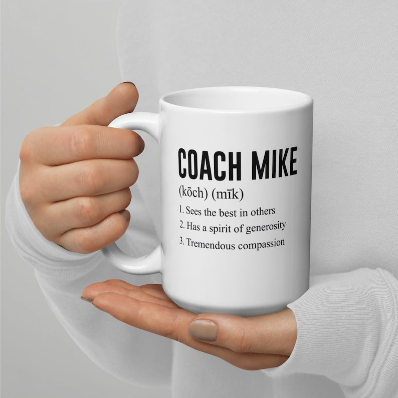 Personalized Coach Gift, Coach Coffee Mug, Personalized Gifts For Coach, Funny Coach Gifts, Coach Gifts Basketball