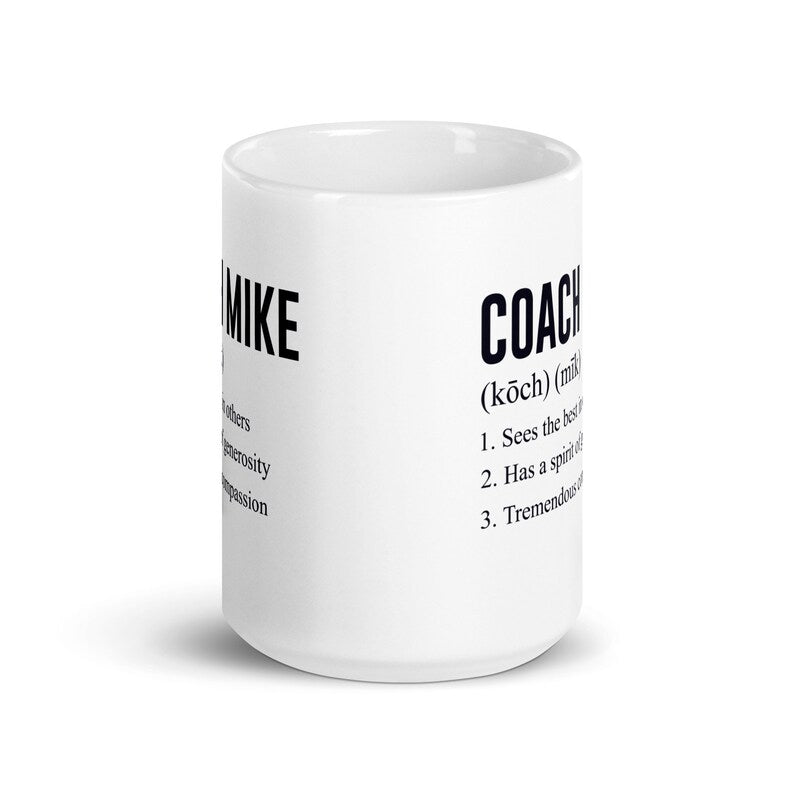 Personalized Coach Gift, Coach Coffee Mug, Personalized Gifts For Coach, Funny Coach Gifts, Coach Gifts Basketball