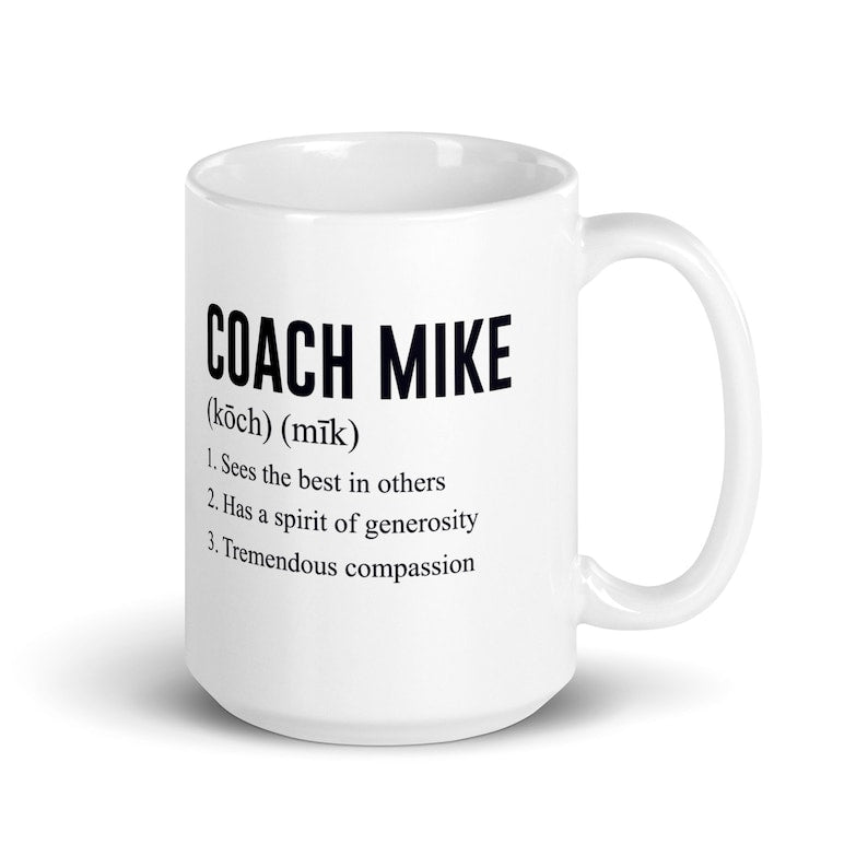 Personalized Coach Gift, Coach Coffee Mug, Personalized Gifts For Coach, Funny Coach Gifts, Coach Gifts Basketball