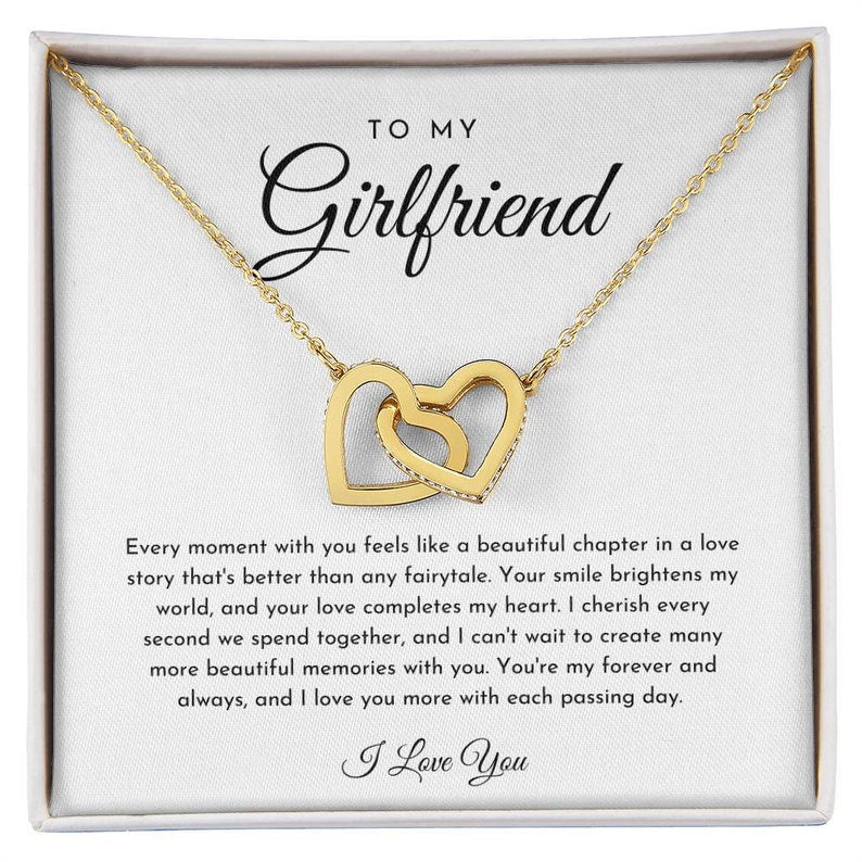 To My Girlfriend Gift, Girlfriend Necklace, Gift For Girlfriend, Girlfriend Birthday Gift, Girlfriend Valentine's Day Gift, Romantic Gift