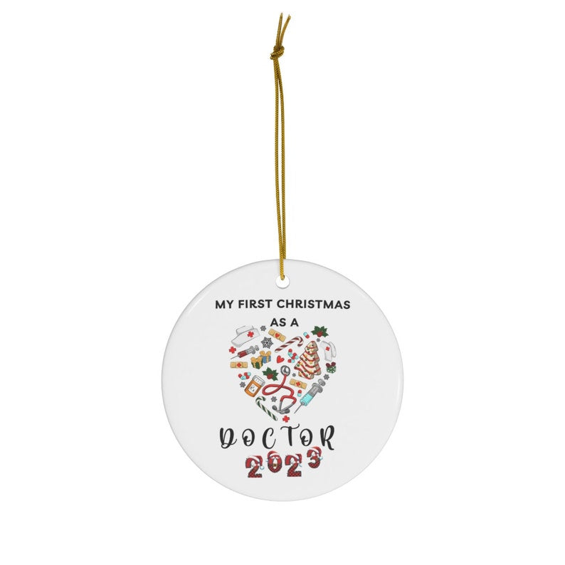 Doctor Christmas Ornament Customized Tree Decor Santa's Favorite