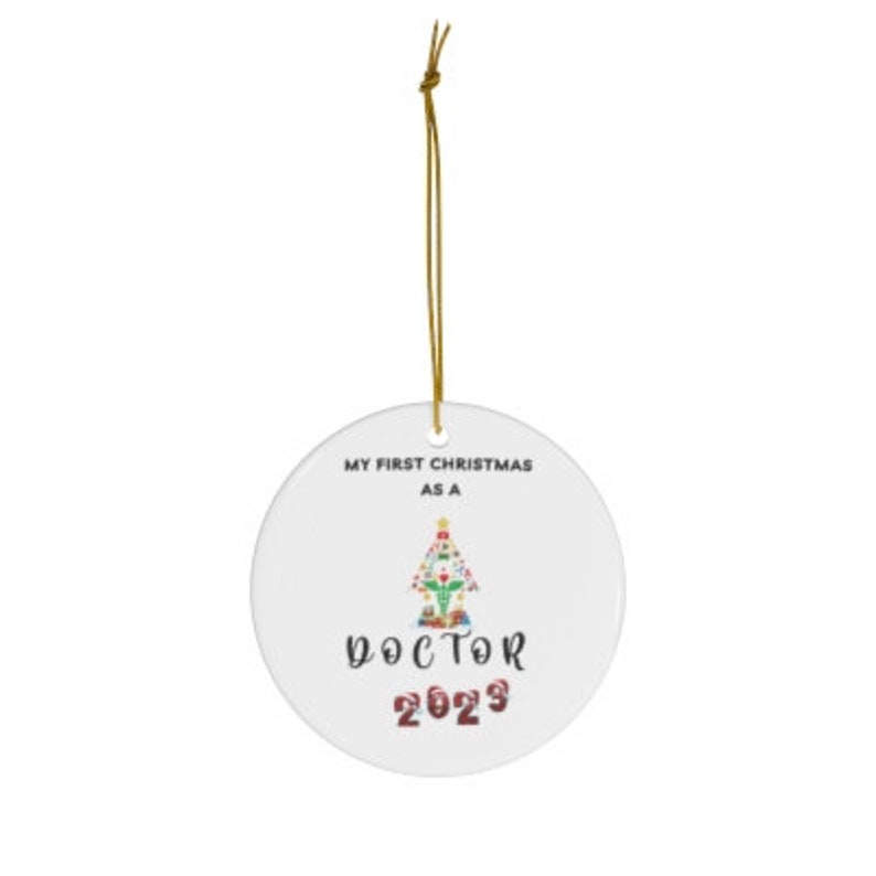 Doctor Christmas Ornament Customized Tree Decor Santa's Favorite