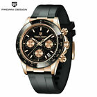 PAGANI Design Watch Men Chronograph VK63 Watch Rubber Waterproof Sport Gift Box - Gift shop near me