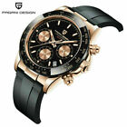 PAGANI Design Watch Men Chronograph VK63 Watch Rubber Waterproof Sport Gift Box - Gift shop near me